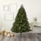 7ft. Pre-Lit Oregon Spruce Artificial Christmas Tree with Multifunction Warm White Microdot LED Lights with Instant Connect Technology